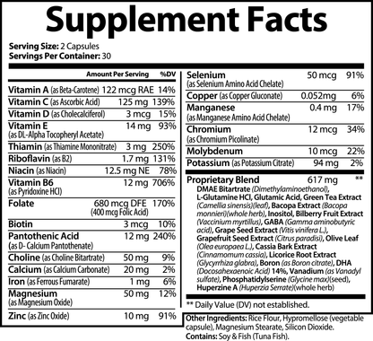 Qurvox™ Brain & Focus Formula