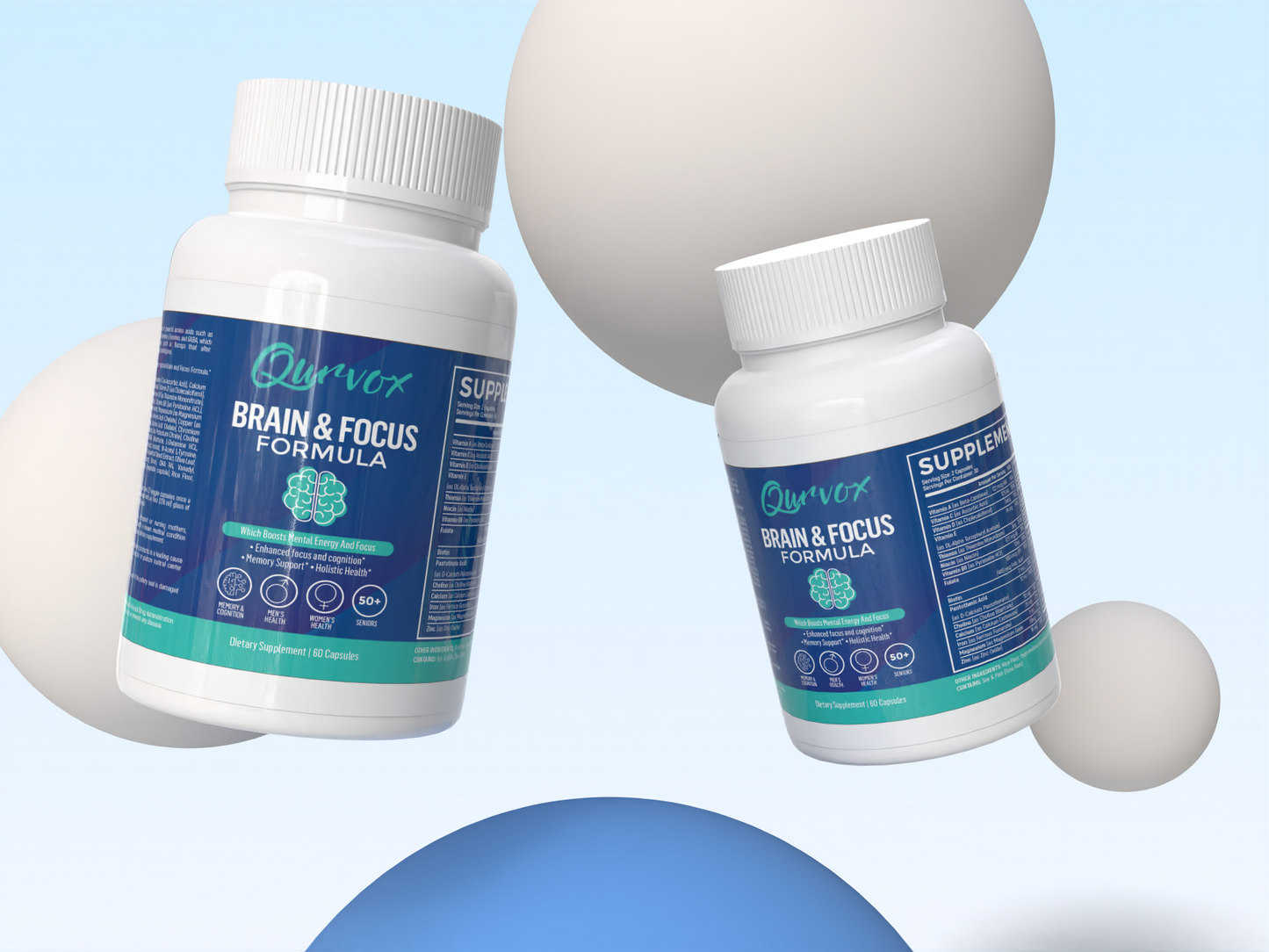 Qurvox™ Brain & Focus Formula